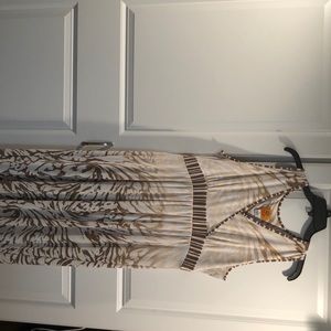 Women petite sun dress. pL. ruby red